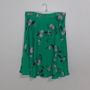 Flowered skirt dress